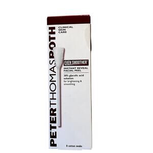 NWT Peter Thomas Roth Facial Peel Skincare Swabs Only 4 Swabs in package